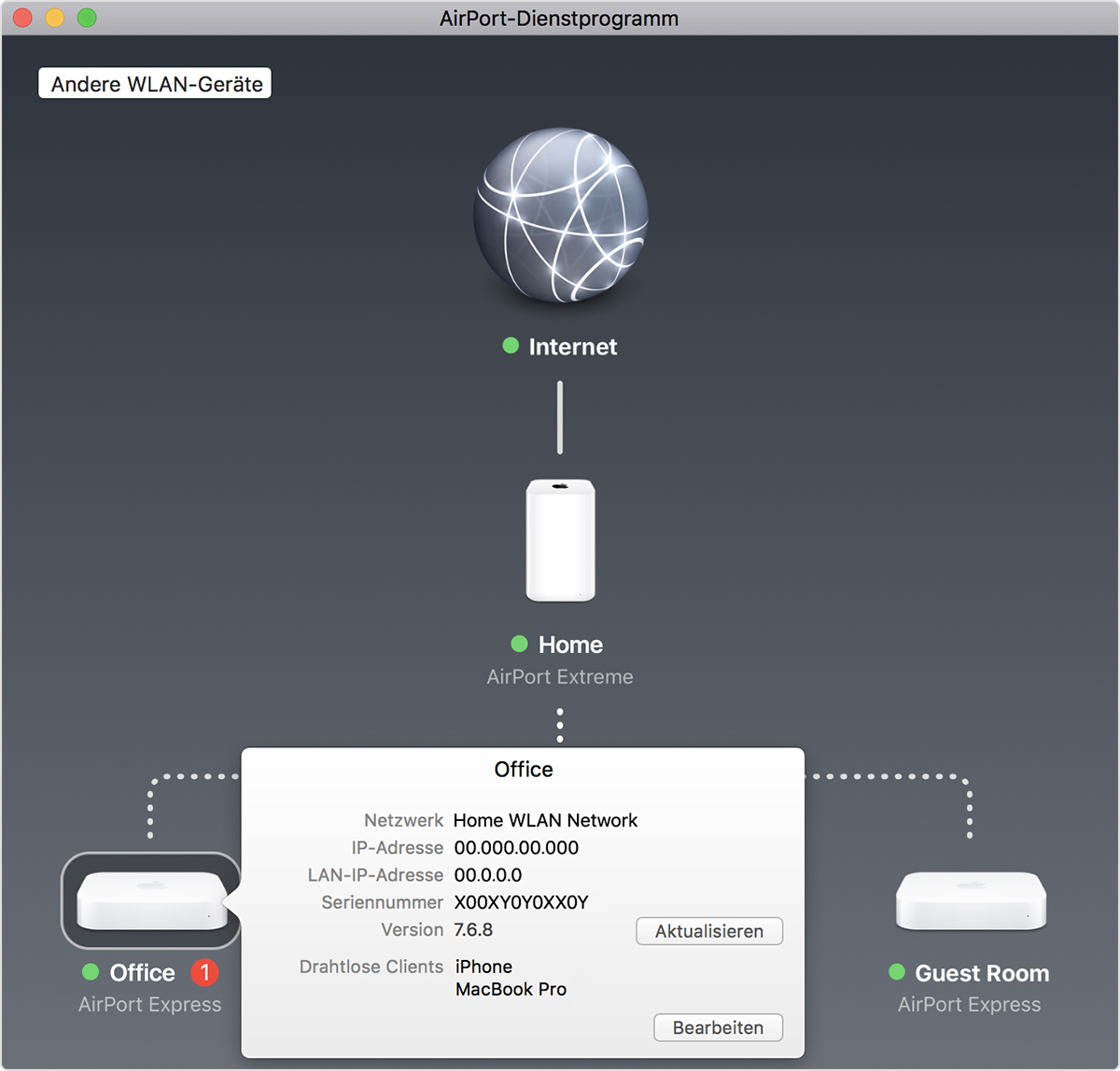 Firmware auf der AirPort-Basisstation aktualisieren - Apple Support (DE)