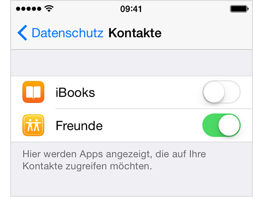 Informationen zum Datenschutz und zu den Ortungsdiensten auf dem iPhone ...