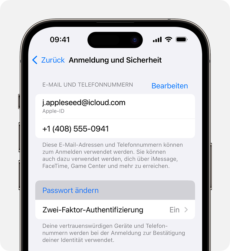 Bei vergessenem Apple-ID-Passwort - Apple Support (DE)