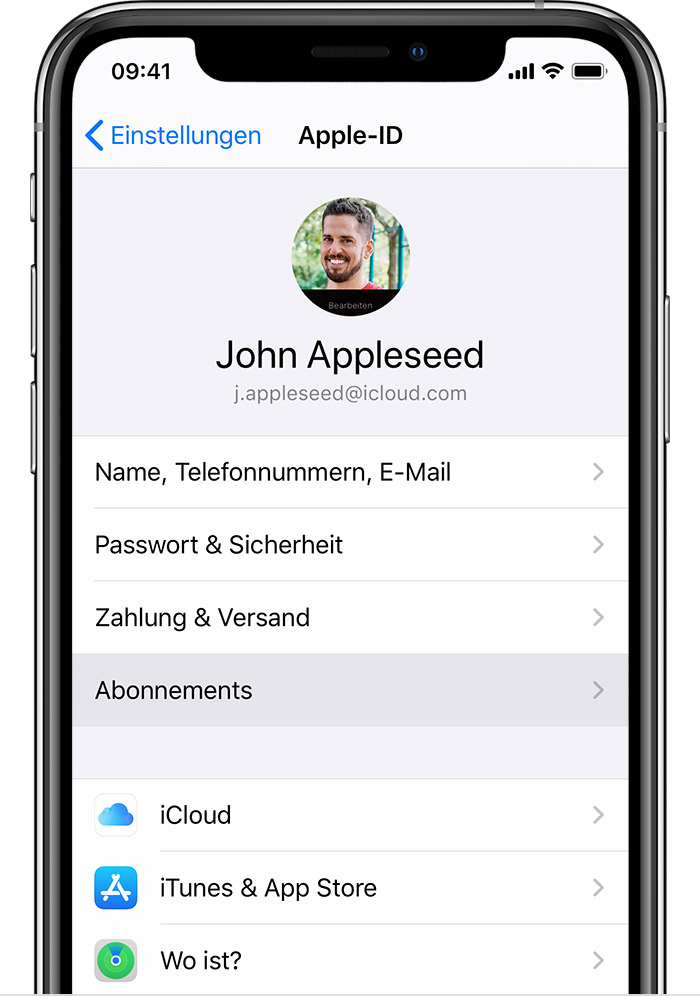 Abo kündigen iphone