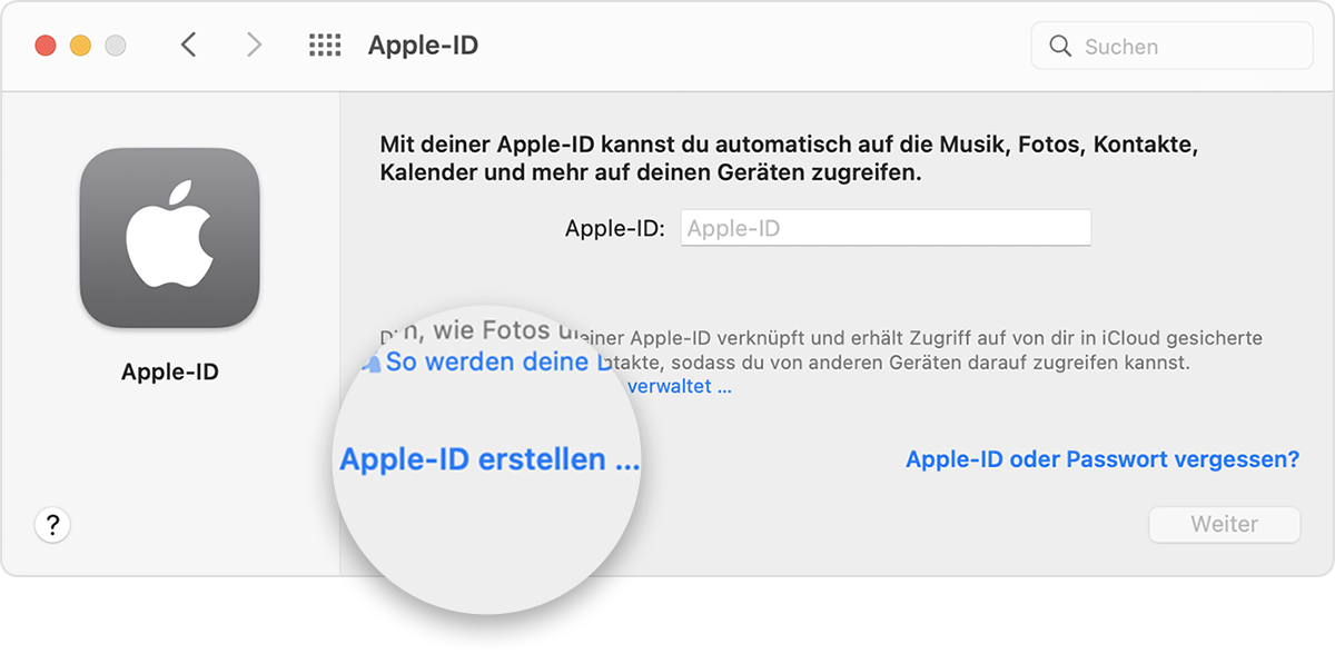 Neue Apple-ID erstellen - Apple Support (DE)