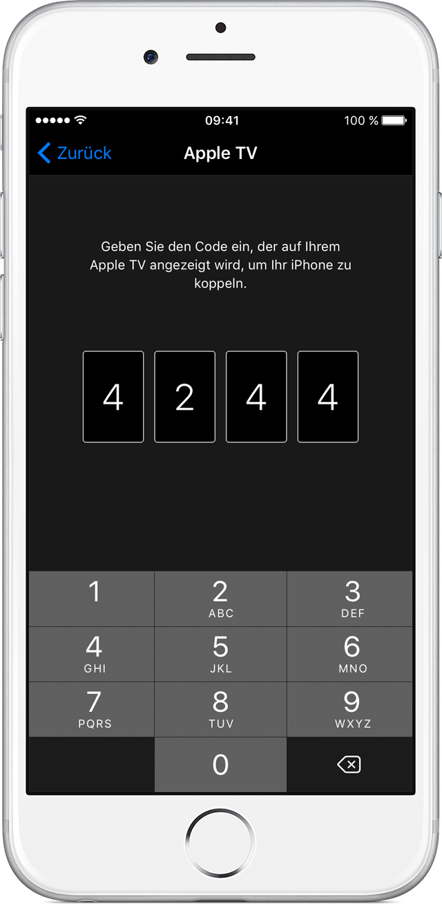 Die App "Apple TV Remote" einrichten Apple Support