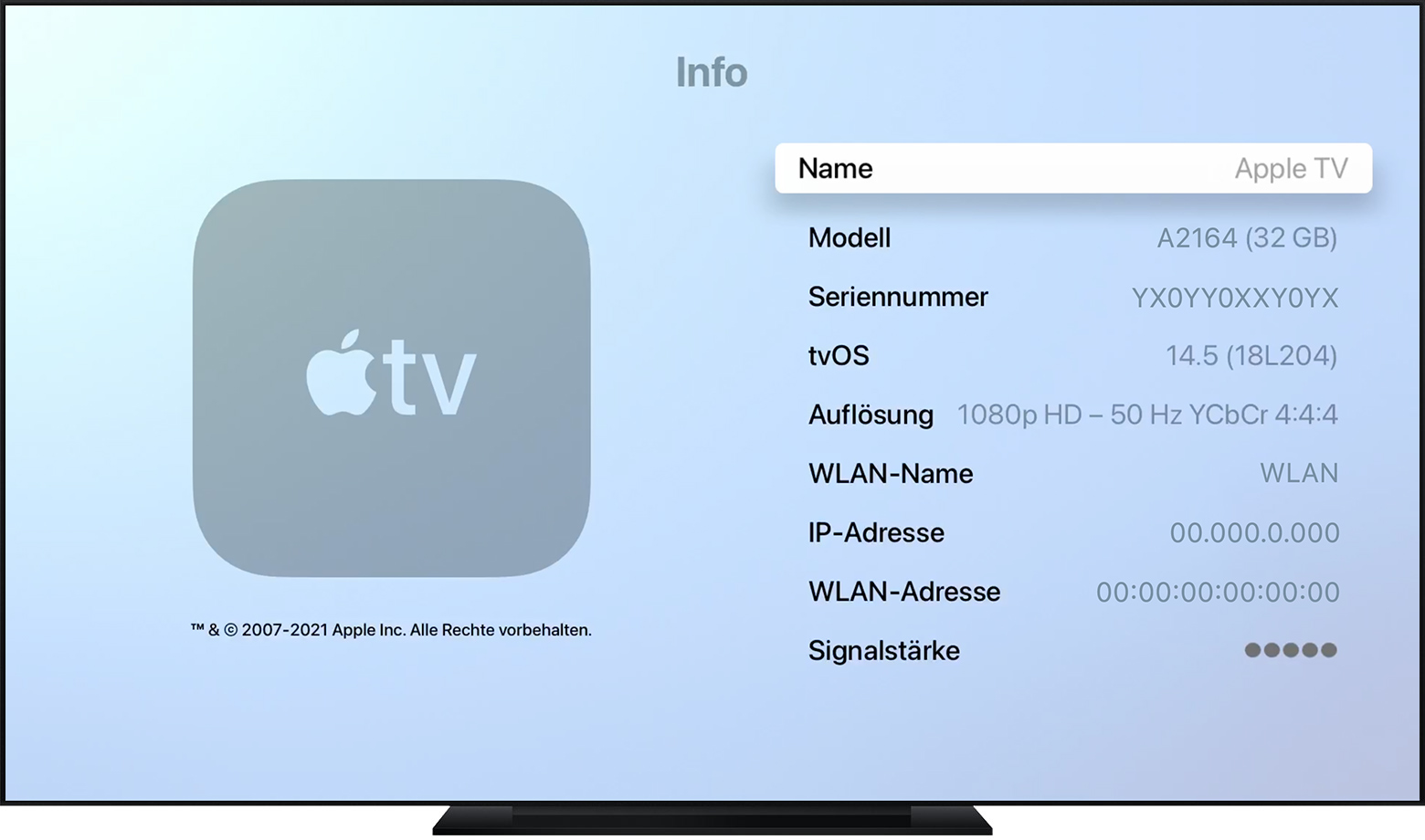 Apple TV-Modell bestimmen - Apple Support (CH)