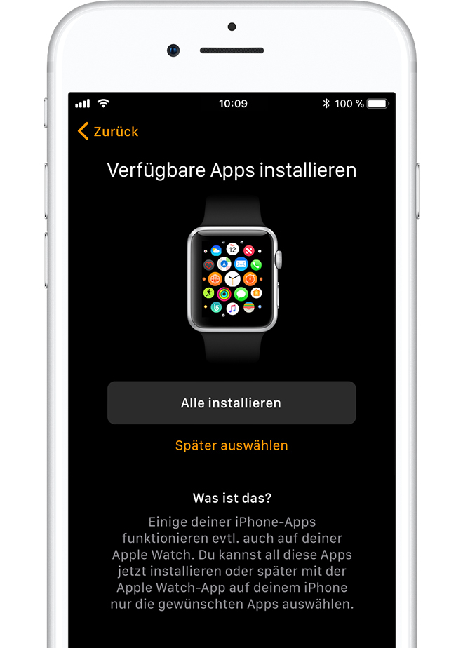 Apple Watch einrichten Apple Support