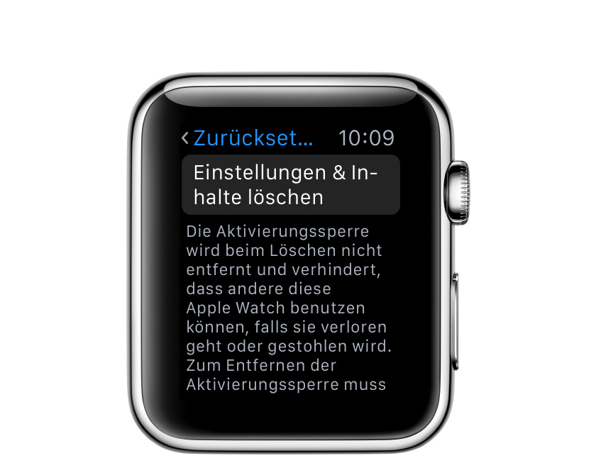 Alle Inhalte und Einstellungen auf dem iPhone, iPad, iPod touch oder ...