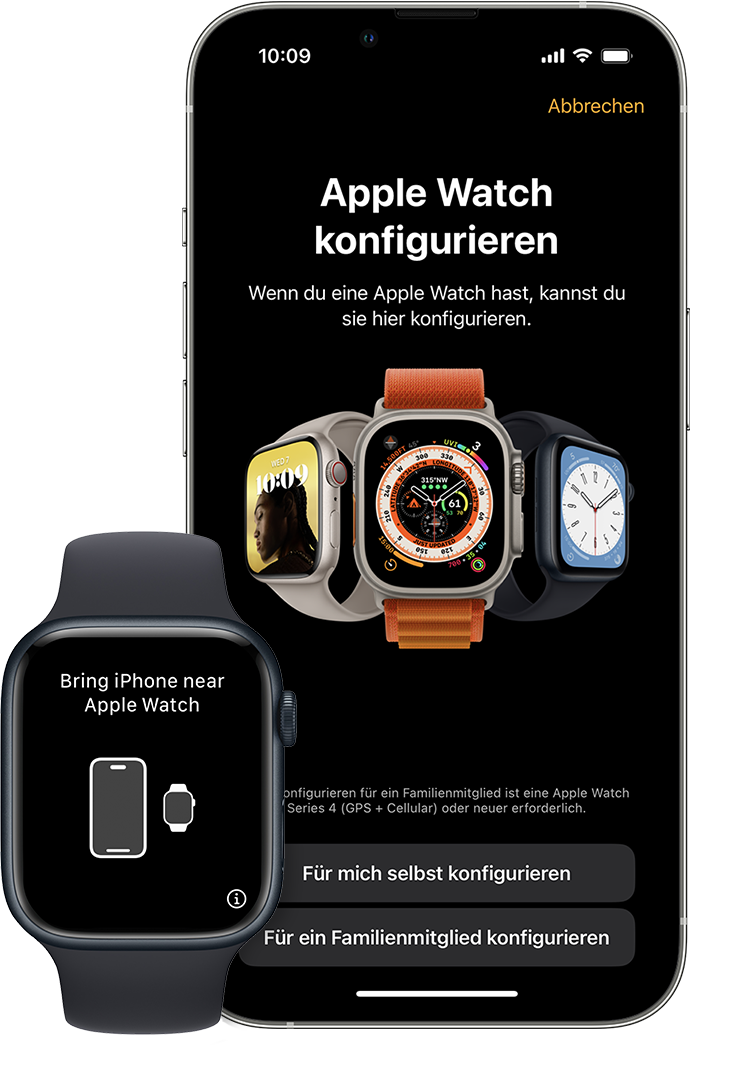 Apple Watch für ein Familienmitglied konfigurieren - Apple Support (DE)