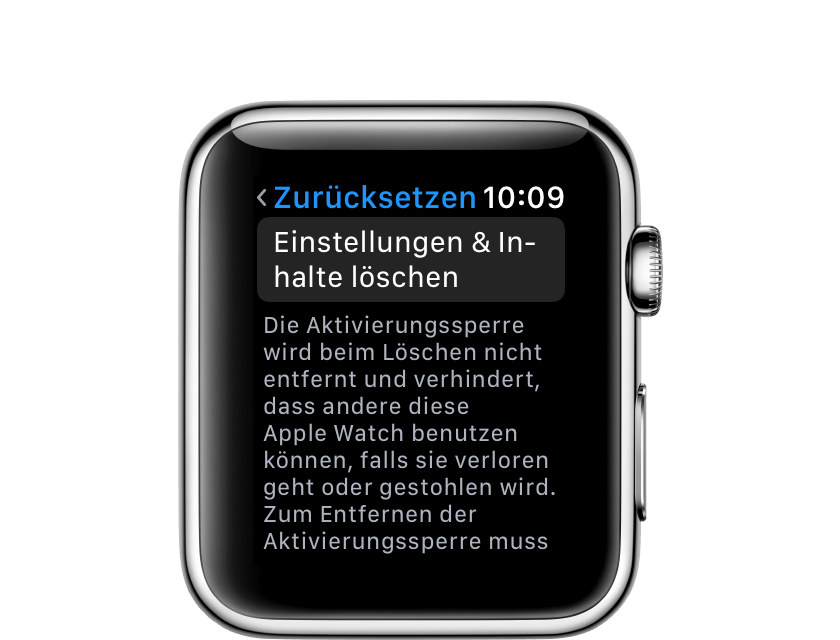 iPhone, iPad, iPod touch oder Apple Watch löschen - Apple ...