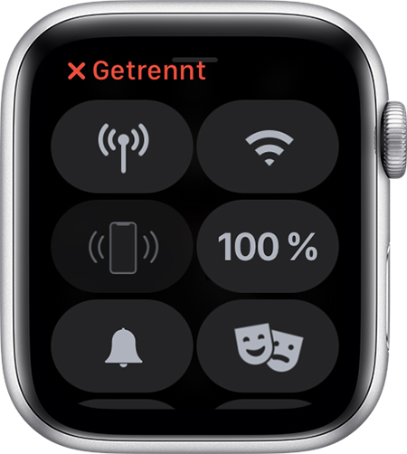 Wenn die Apple Watch nicht mit dem iPhone verbunden bzw. gekoppelt ist -  Apple Support (DE)