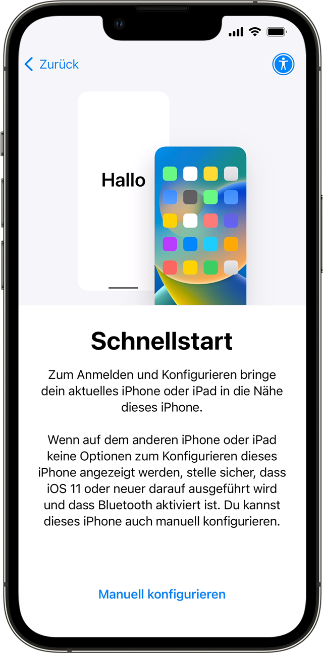 Wie übertrage ich alle meine Daten auf mein neues iPhone?