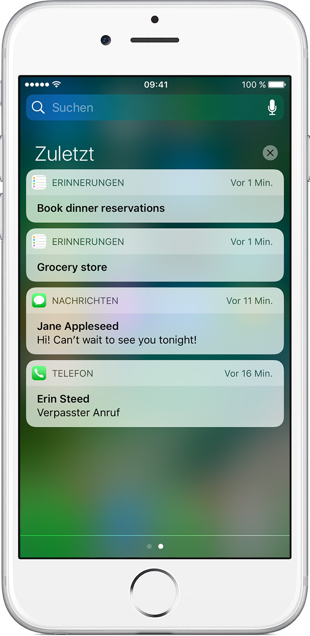 Mitteilungen Auf Dem IPhone, IPad Und IPod Touch Verwenden - Apple Support