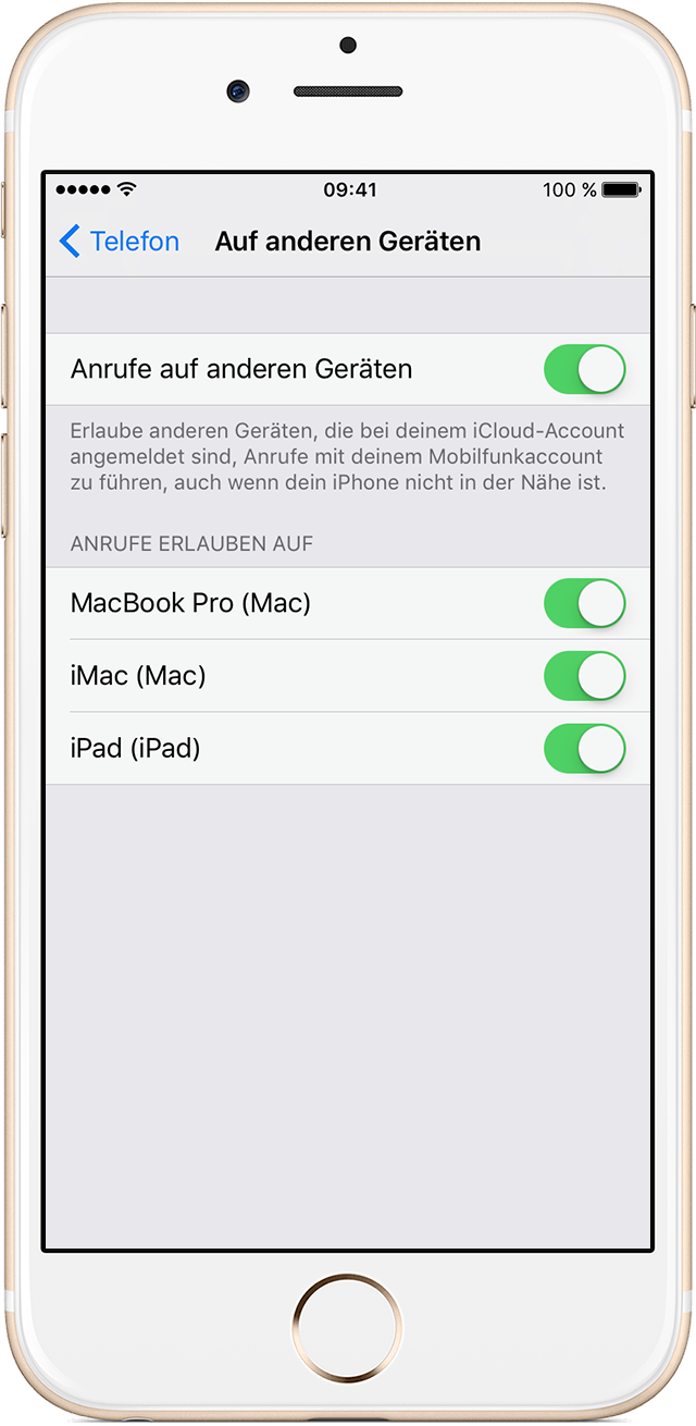 WLANAnrufe tätigen Apple Support