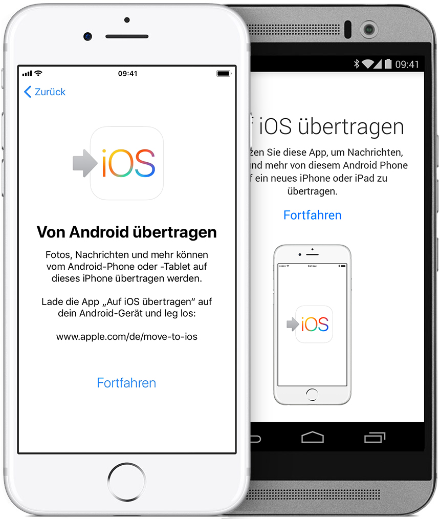36++ Bilder von android auf iphone uebertragen , Wechsel von Android zu iPhone, iPad oder iPod touch Apple Support