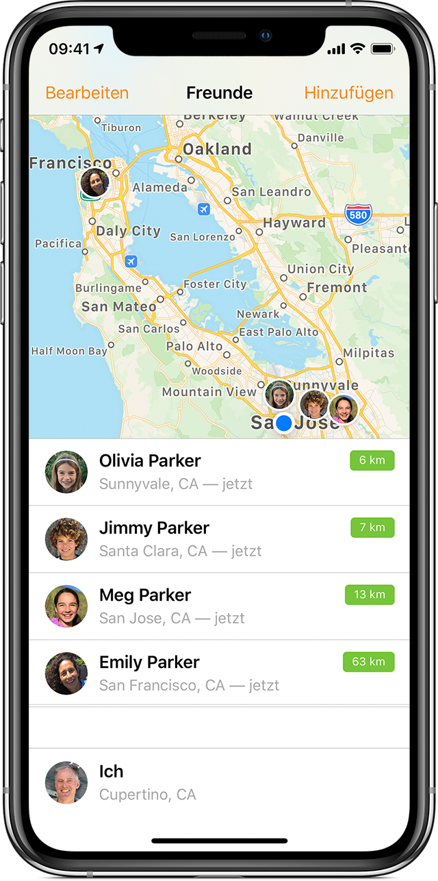 Air­Pods orten: Mit der “Mein iPho­ne suchen”-App