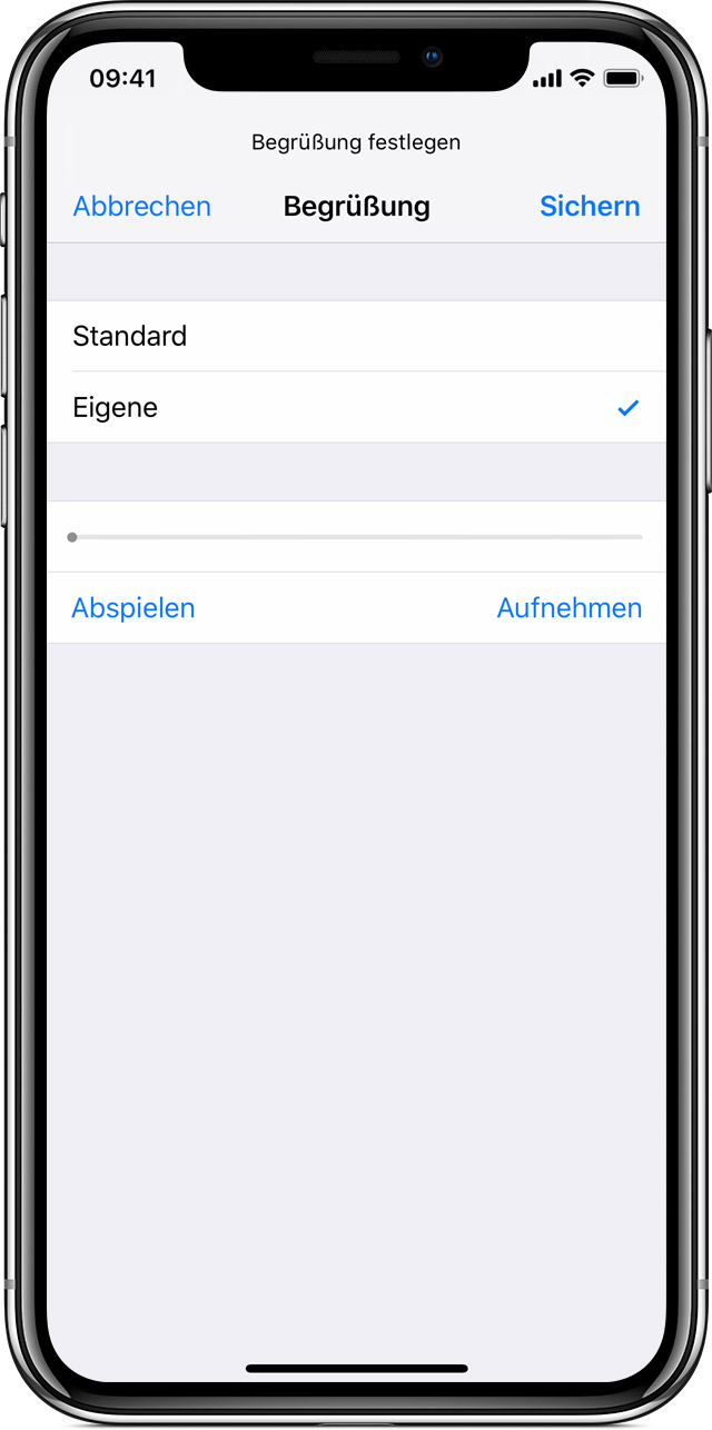 Visual Voicemail auf dem iPhone einrichten Apple Support
