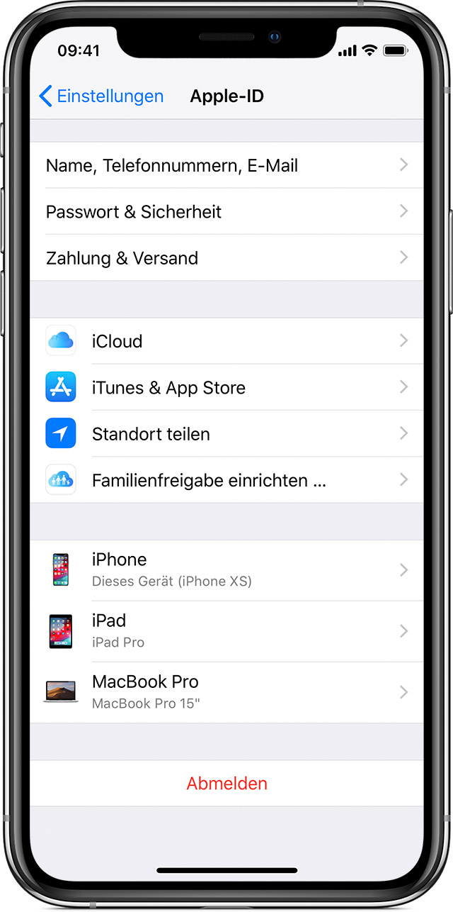 Iphone geräte id