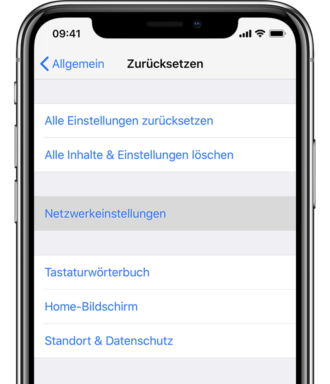 Keine Verbindung zu einem WLAN-Netzwerk auf dem iPhone, iPad oder iPod