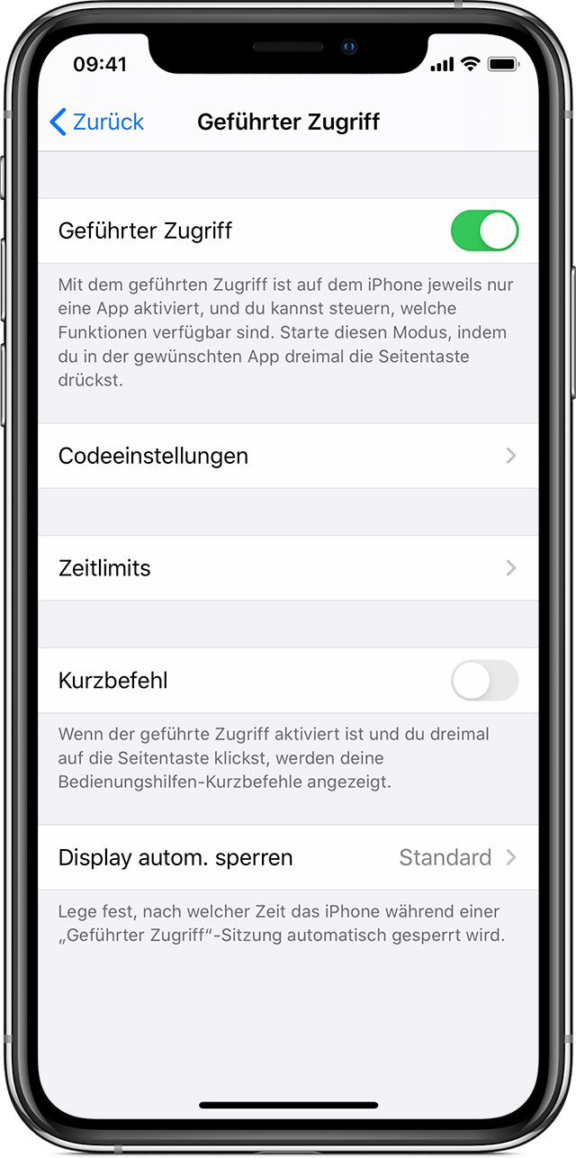 Den Gefuhrten Zugriff Mit Dem Iphone Ipad Und Ipod Touch