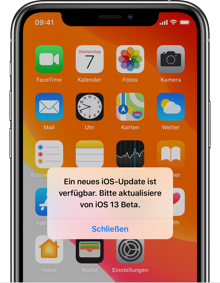 IOS 14 Update fehler - Apple Community