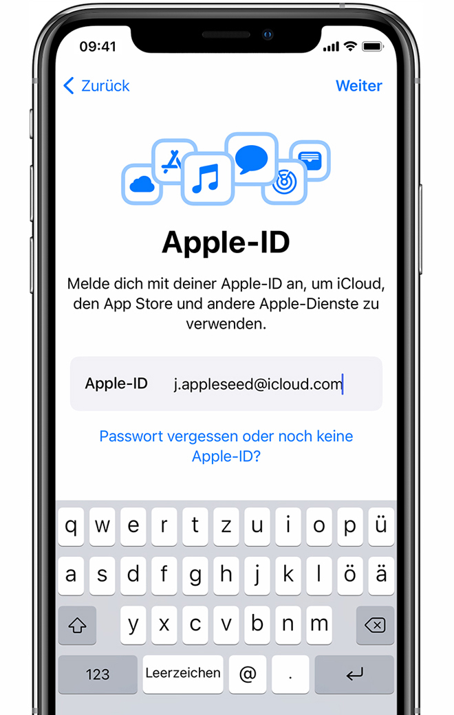 Iphone Ipad Oder Ipod Touch Einrichten Apple Support