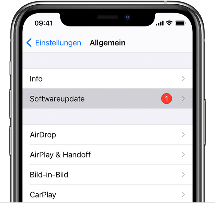 Iphone Ipad Oder Ipod Touch Aktualisieren Apple Support