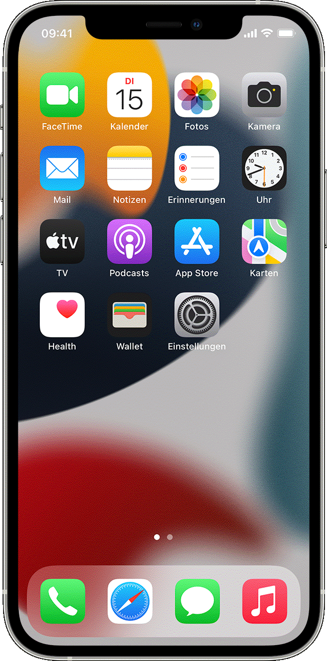 Drehen des Bildschirms beim iPhone oder iPod touch - Apple Support (LI)