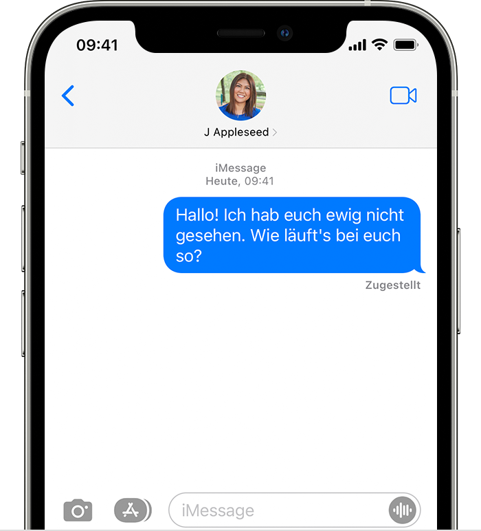 Was ist der Unterschied zwischen iMessage und SMS/MMS? - Apple Support (DE)