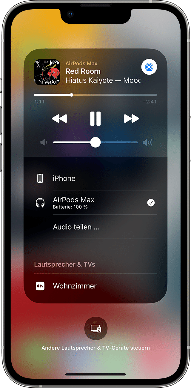 Audio über AirPods oder Beats-Kopfhörer teilen - Apple Support (DE)