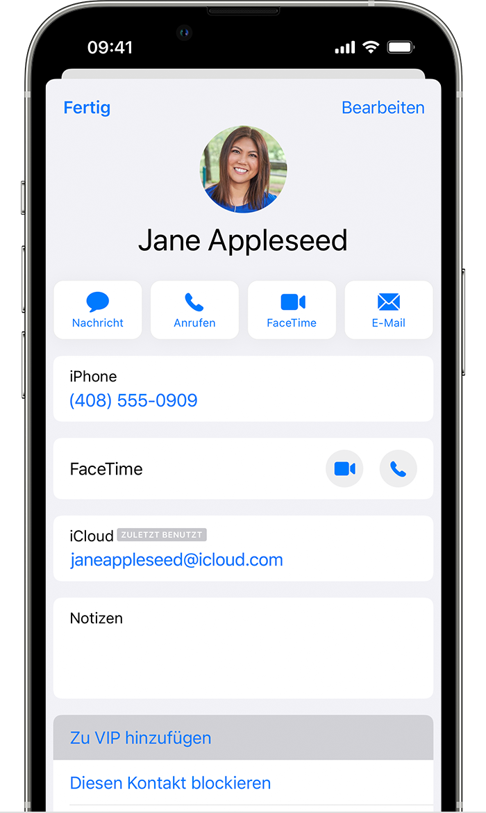 Hinzufügen eines Kontakts zu deiner VIP-Liste in der Mail-App in iOS 15