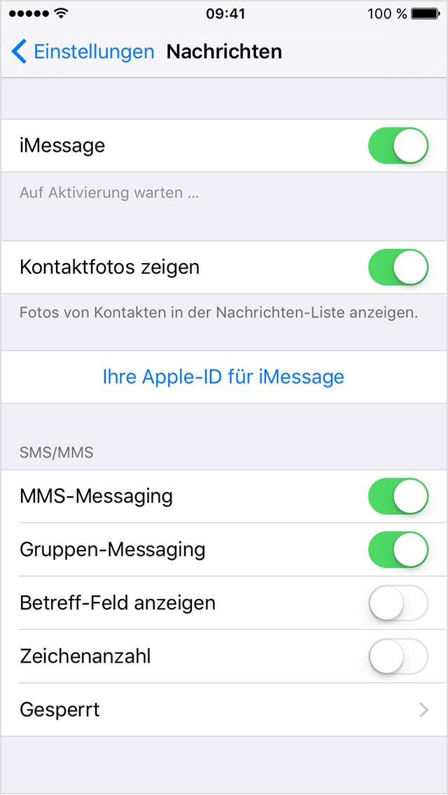 Telefon Ersetzen Nachrichtenapp Auf Dem Iphone Mit Contact