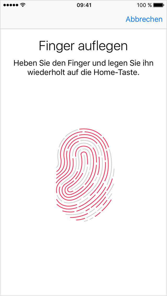 Touch ID auf dem iPhone und iPad verwenden - Apple Support