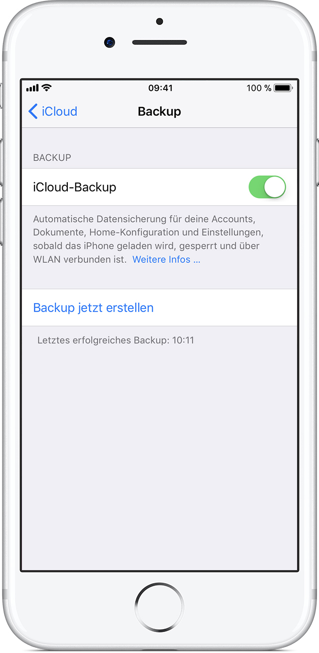 Ein Backup eines iPhone, iPad oder iPod touch erstellen ...