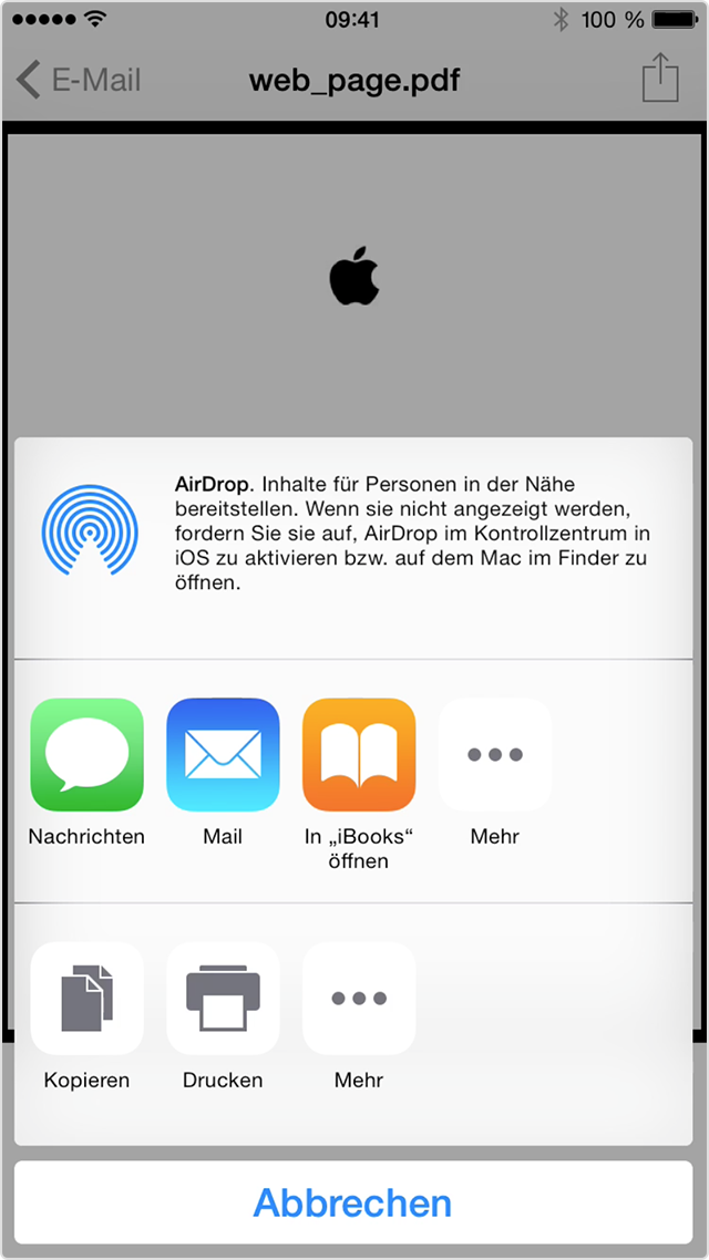 iBooks für PDFDokumente auf dem iPhone, iPad und iPod touch nutzen