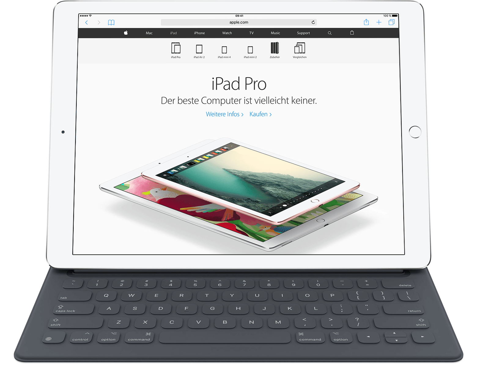 Smart Keyboard mit dem iPad Pro verwenden - Apple Support