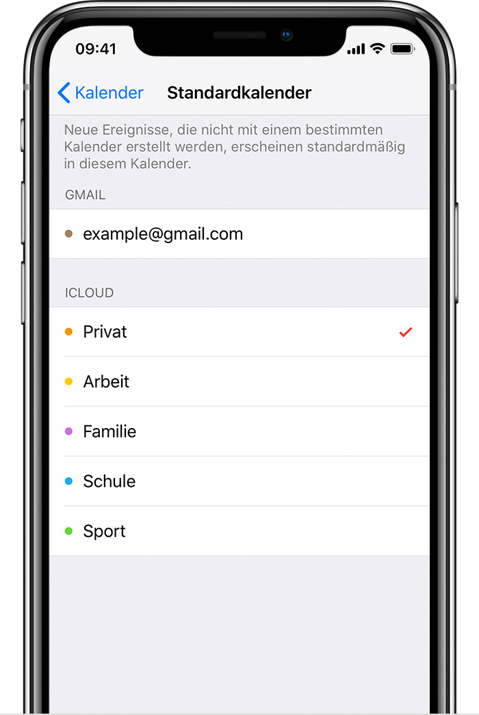 Icloud Kalender Synchronisieren Iphone 