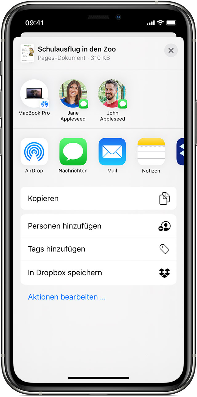 Dateien-App auf dem iPhone, iPad und iPod touch verwenden - Apple Support