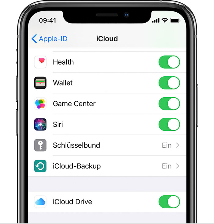 Icloud Drive Einrichten Apple Support