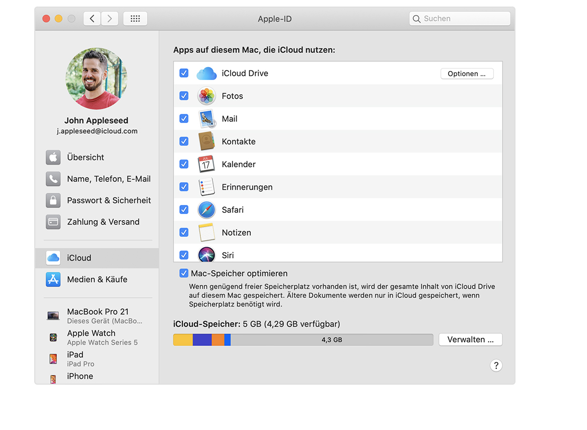 iCloud auf dem Mac einrichten - Apple Support