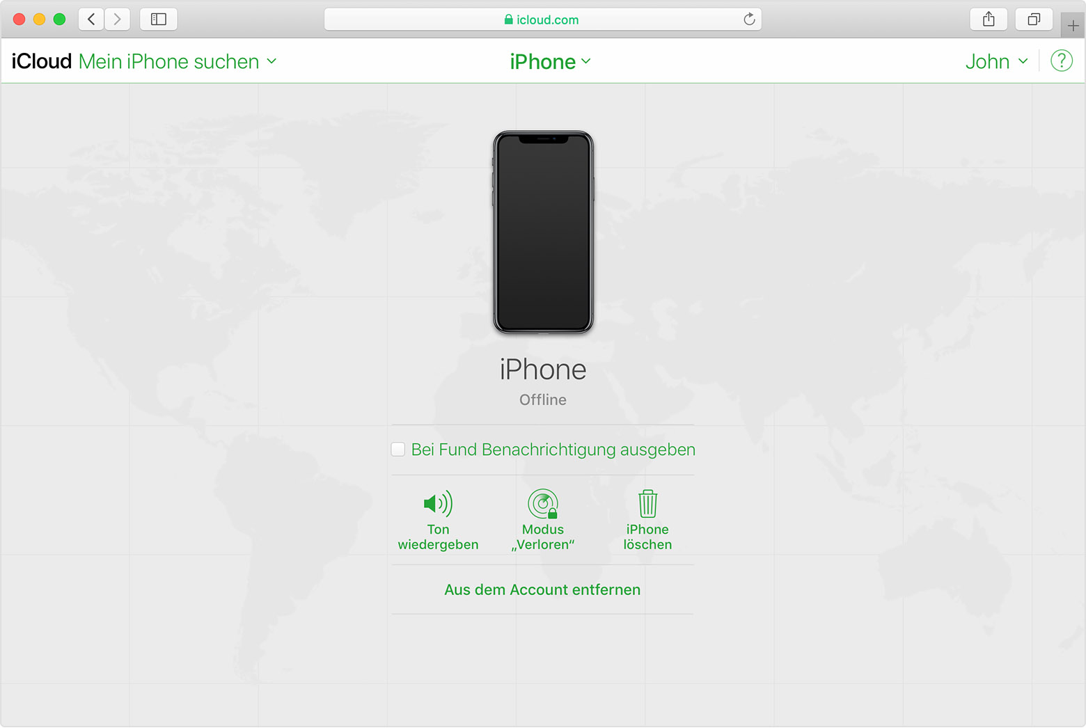 iPhone verloren? – ausgeschaltetes iPhone orten