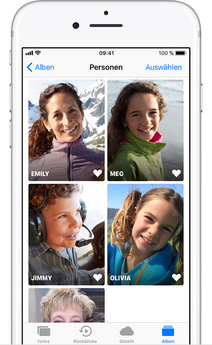 Fotos anordnen und finden Apple Support