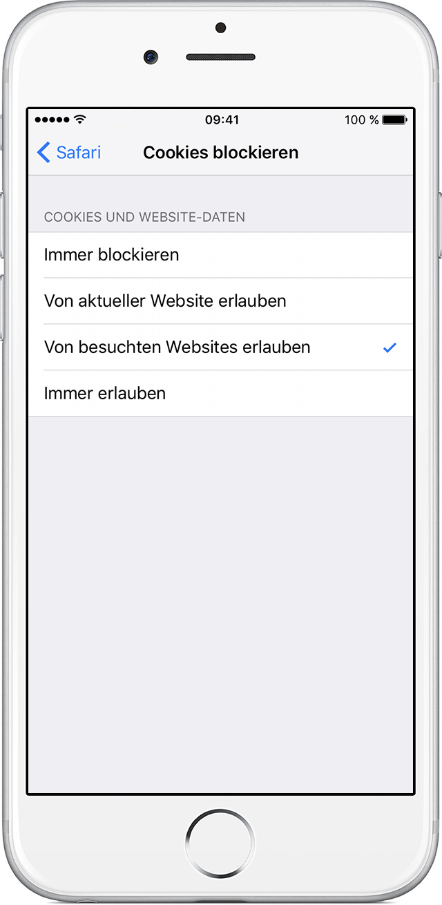 Über Ihr iPhone, iPad oder Ihren iPod touch den Verlauf sowie Cookies aus Safari löschen - Apple ...