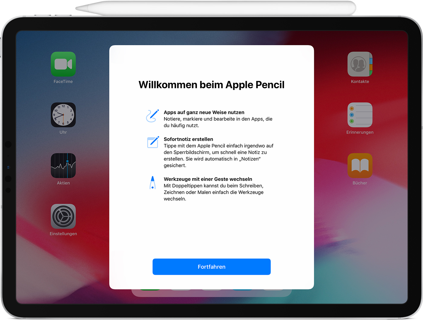 Apple Pencil mit einem iPad oder iPad Pro verwenden Apple Support
