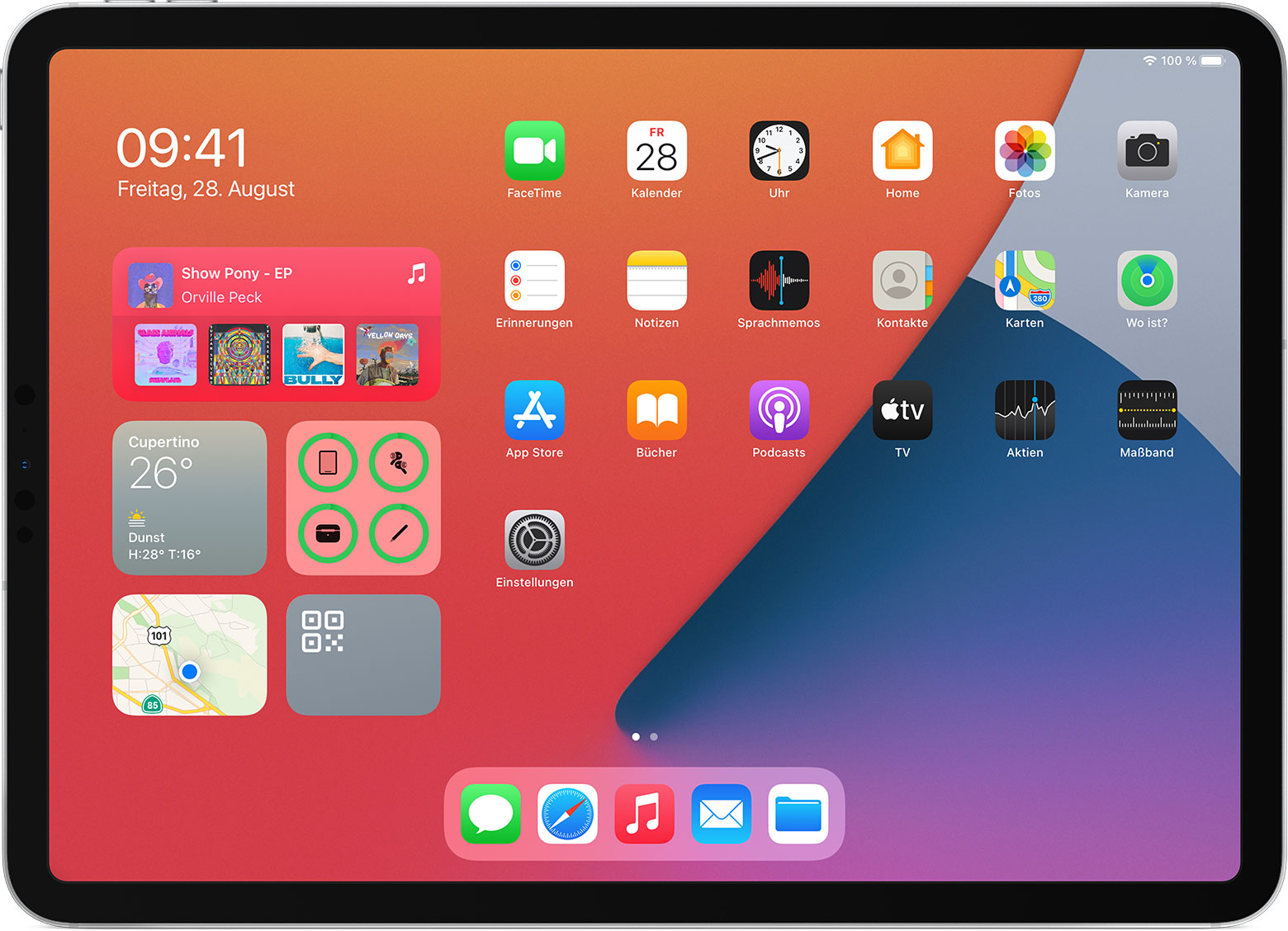 Widgets Auf Dem Ipad Verwenden Apple Support