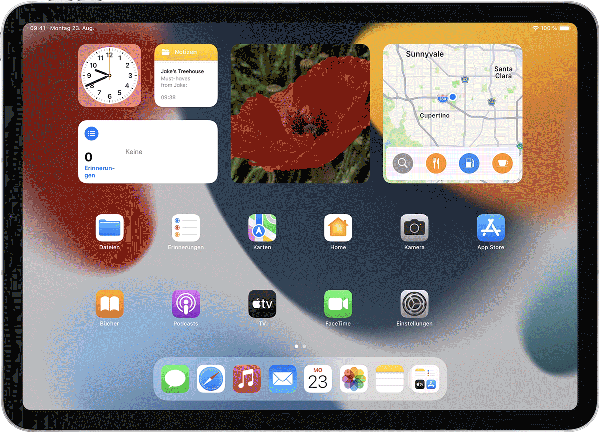 iPad-Apps mit der App-Mediathek und dem Home-Bildschirm organisieren -  Apple Support (DE)