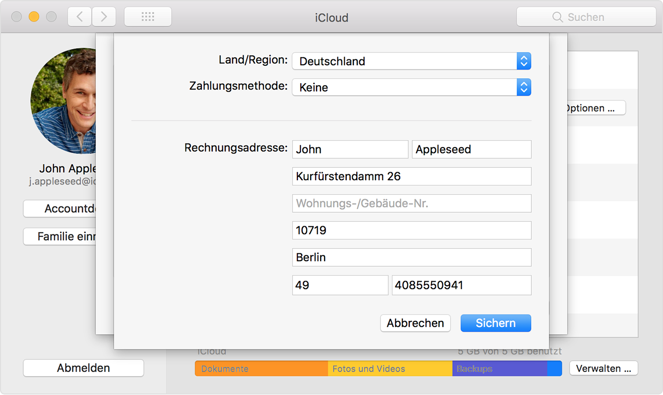 Apple-ID-Zahlungsdaten ändern oder entfernen - Apple Support