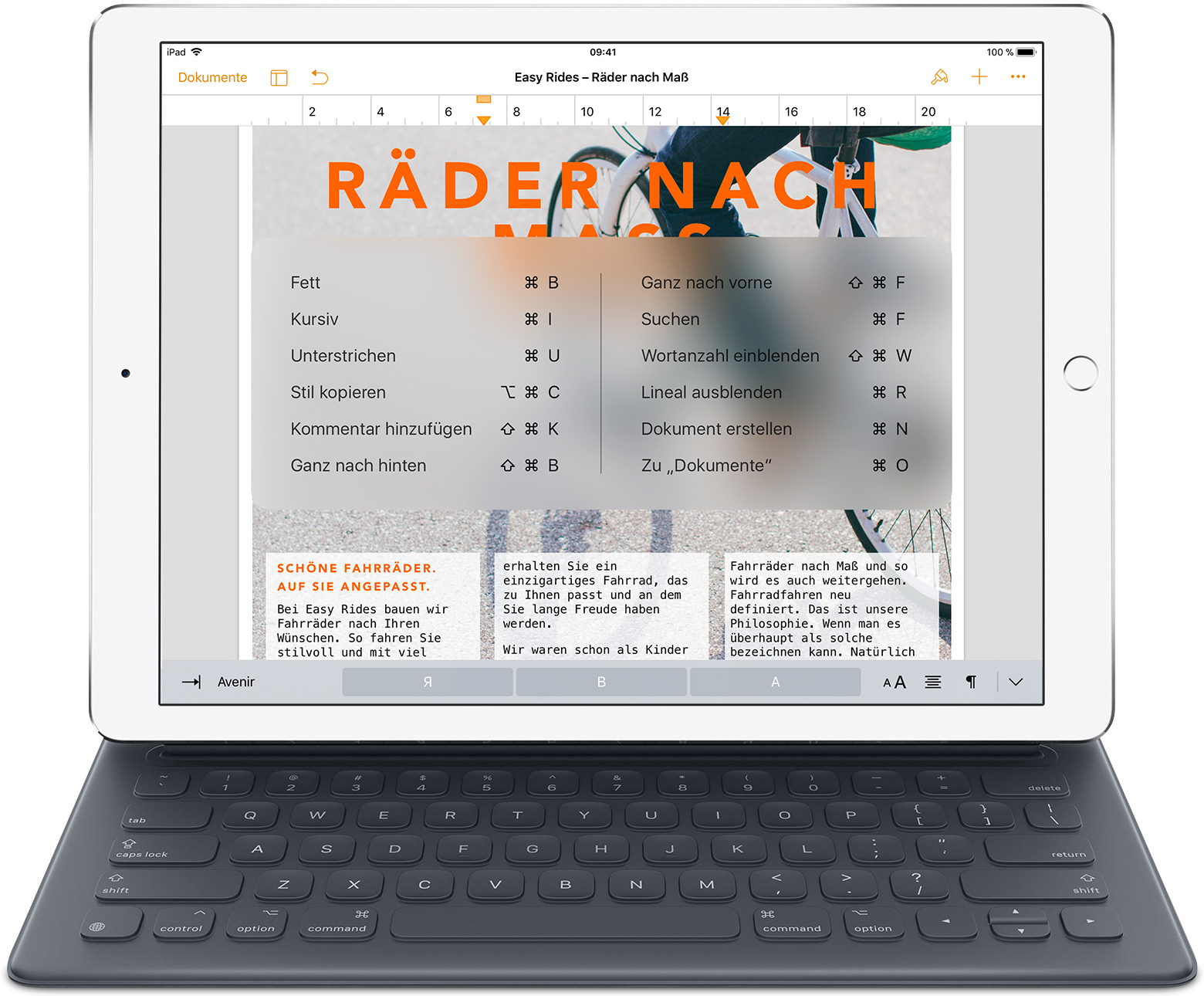 Smart Keyboard mit dem iPad Pro verwenden Apple Support