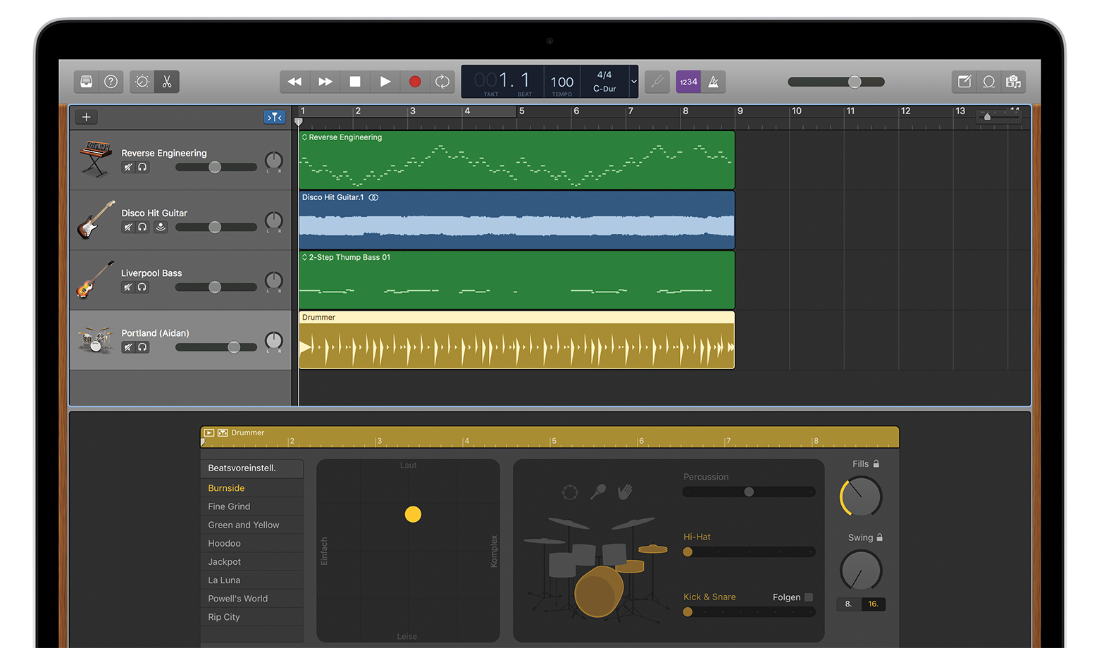 optimizing garageband for mac