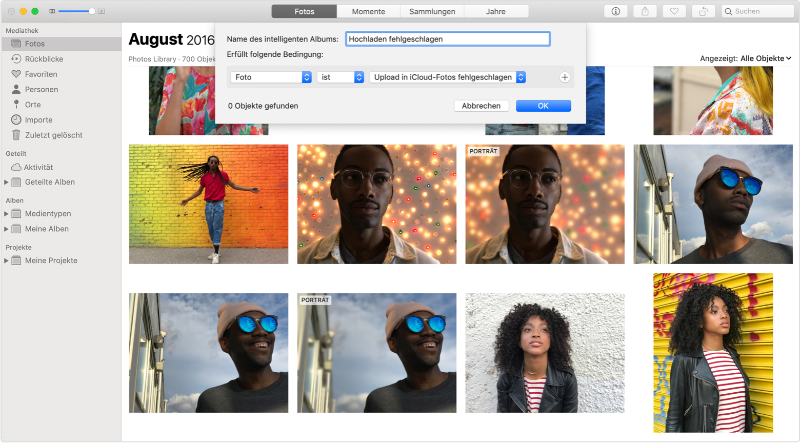 Informationen Zur Statusleiste In Fotos Fur Macos Apple Support