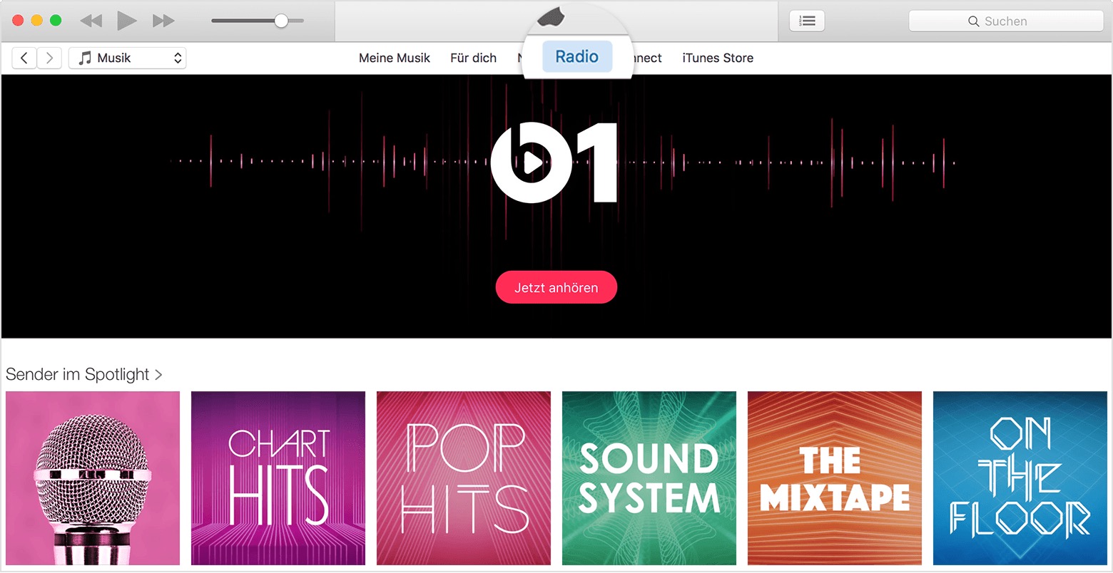 Apple Music Radio hören Apple Support