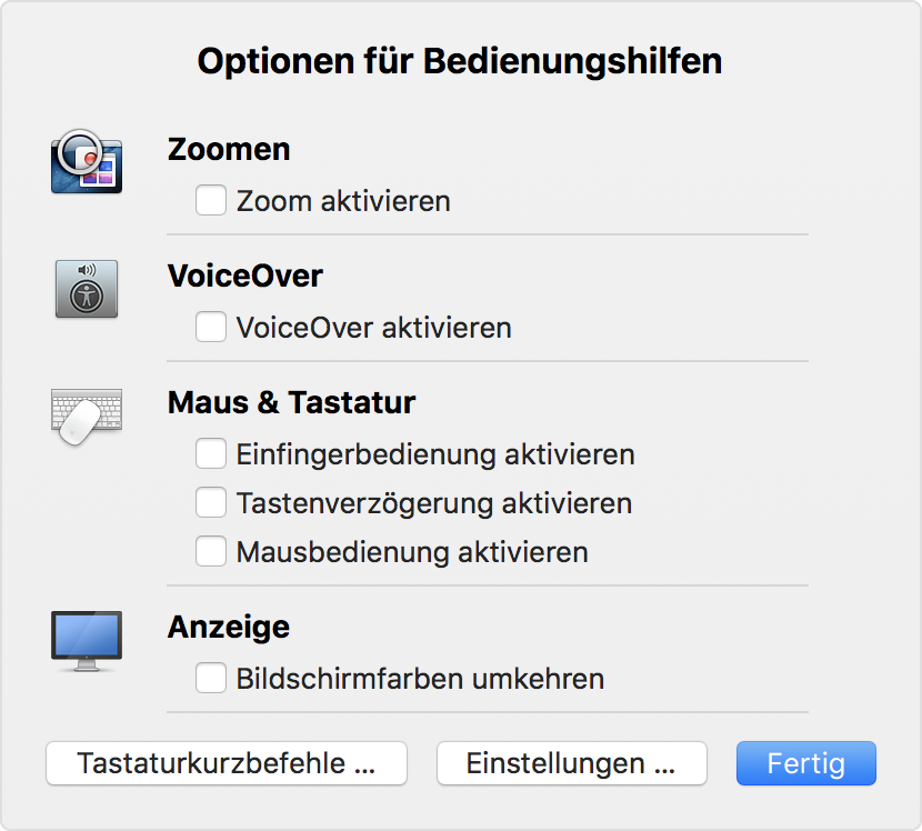 apple symbol ausschalten die Bedienungshilfen, Mac Jeder welche standardmäßige bietet apple symbol ausschalten die Bedienungshilfen, Mac Jeder welche standardmäßige bietet