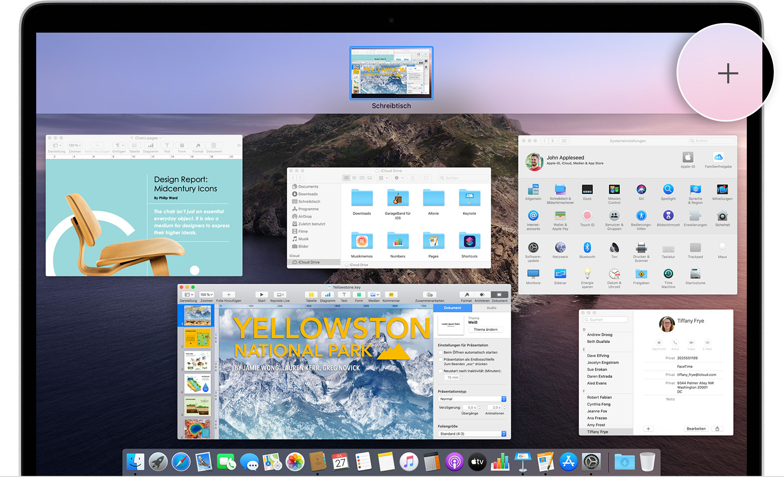 Mission Control auf dem Mac verwenden - Apple Support (DE)